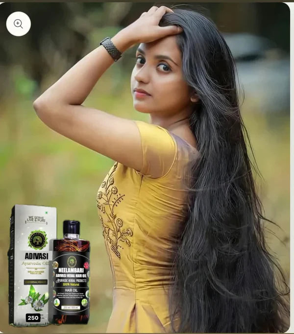 KARNATAKA HAKKI PIKKI NEELAMBARI HERBAL HAIR OIL